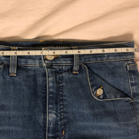 Veronica Beard High Rise Blue Jeans - Picture 6 of 12